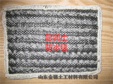 土工膜1.0mm厚甘孜無(wú)殘留斷針復合防水墊達標膨潤土毯