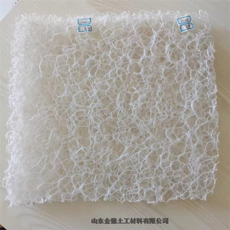 海綿城市雨水收集-施工簡(jiǎn)便快捷-2.5cm厚塑料土工席墊